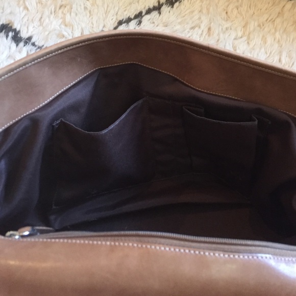 COACH leather and suede bag - Picture 4 of 4